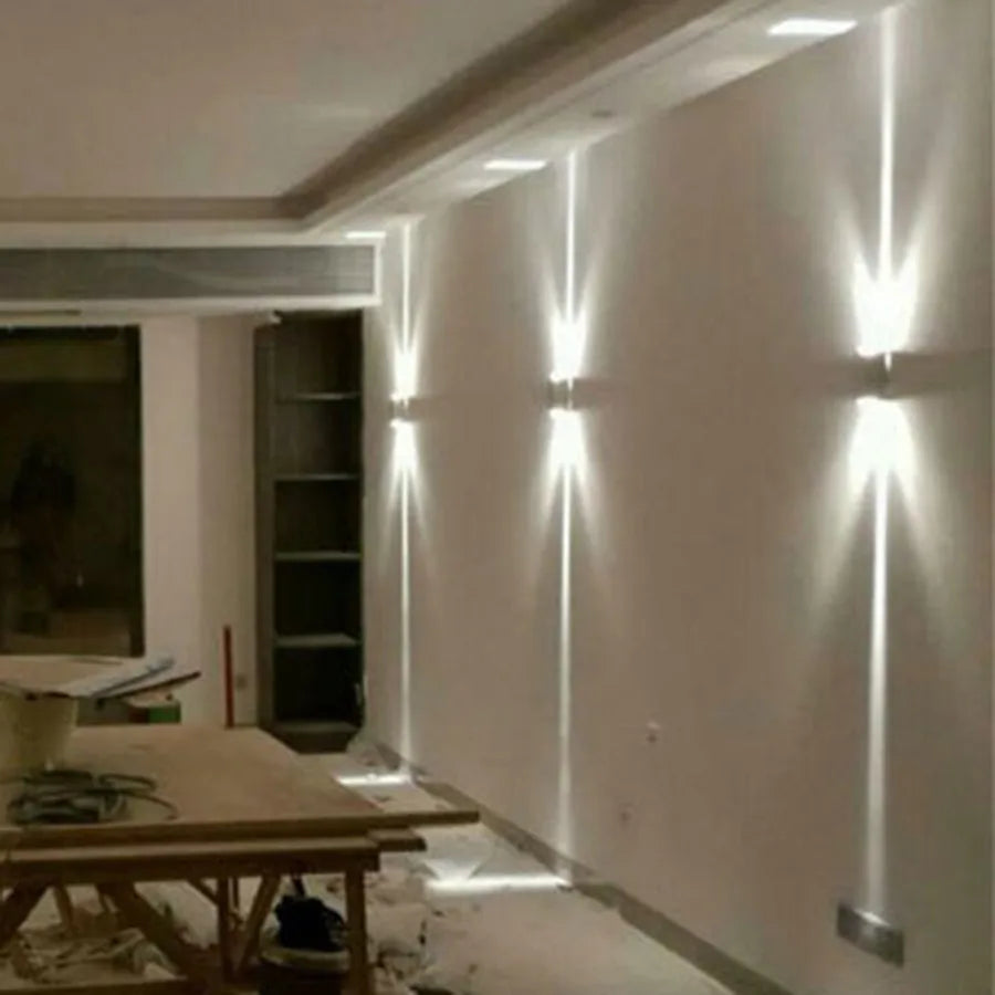 Waterproof LED Wall Lamp 20W Outdoor IP65 Up Down Wall Light Aluminum External Wall Light for Garden Balcony Pathway Fence Decor