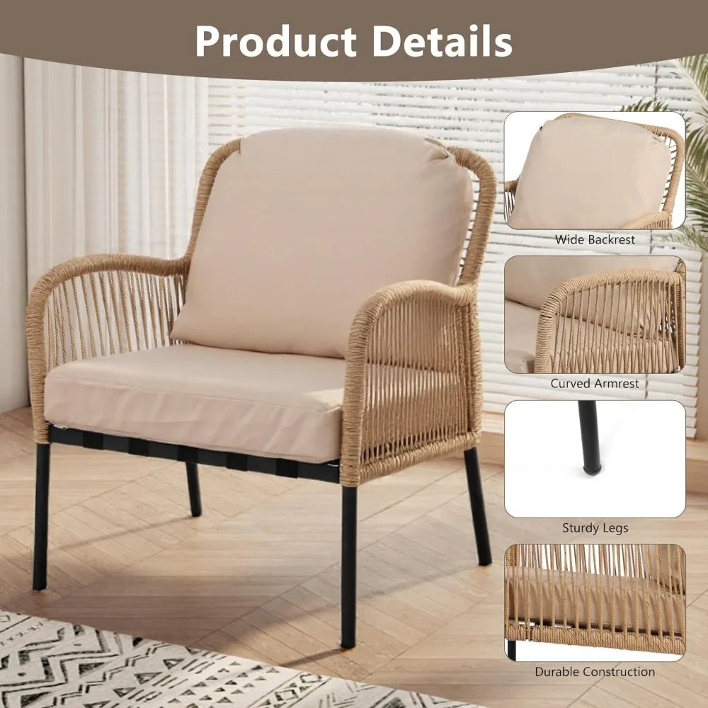 OVIEDO 4 Pieces Patio Furniture SeT