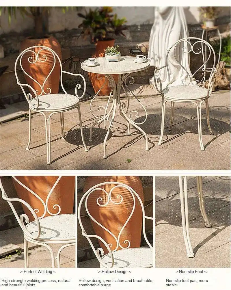 European Iron Outdoor Set