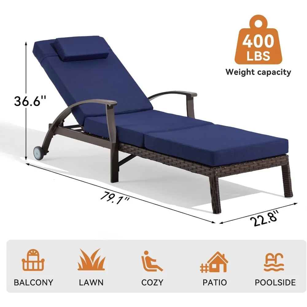Robert Lounge Chair Outdoor Set of 2
