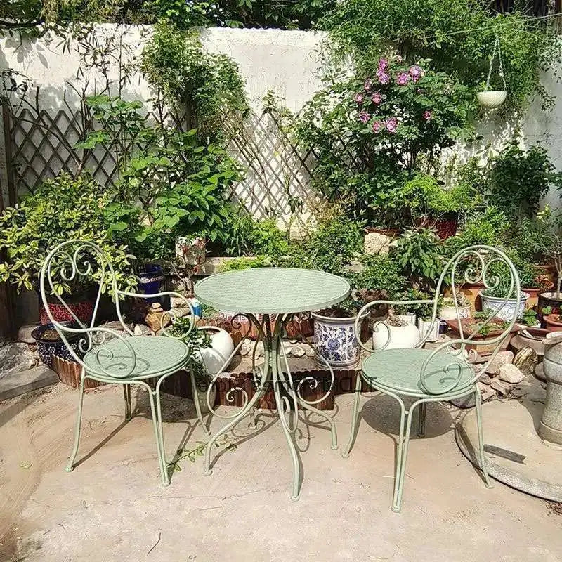 European Iron Outdoor Set