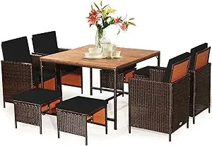 Seville 9 Piece Patio Dining Set