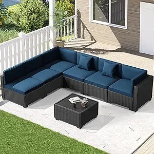 AVILES 7 Piece Outdoor Patio Furniture Set