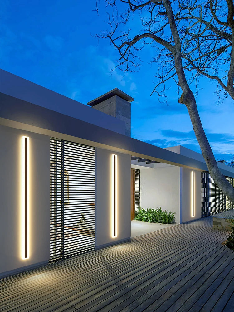 Outdoor Wall Lamp LED Waterproof Wall Lamp Modern Outdoor Wall Lamp Indoor Lighting Decorative Wall Lamp Villa Nordic Wall Lamp