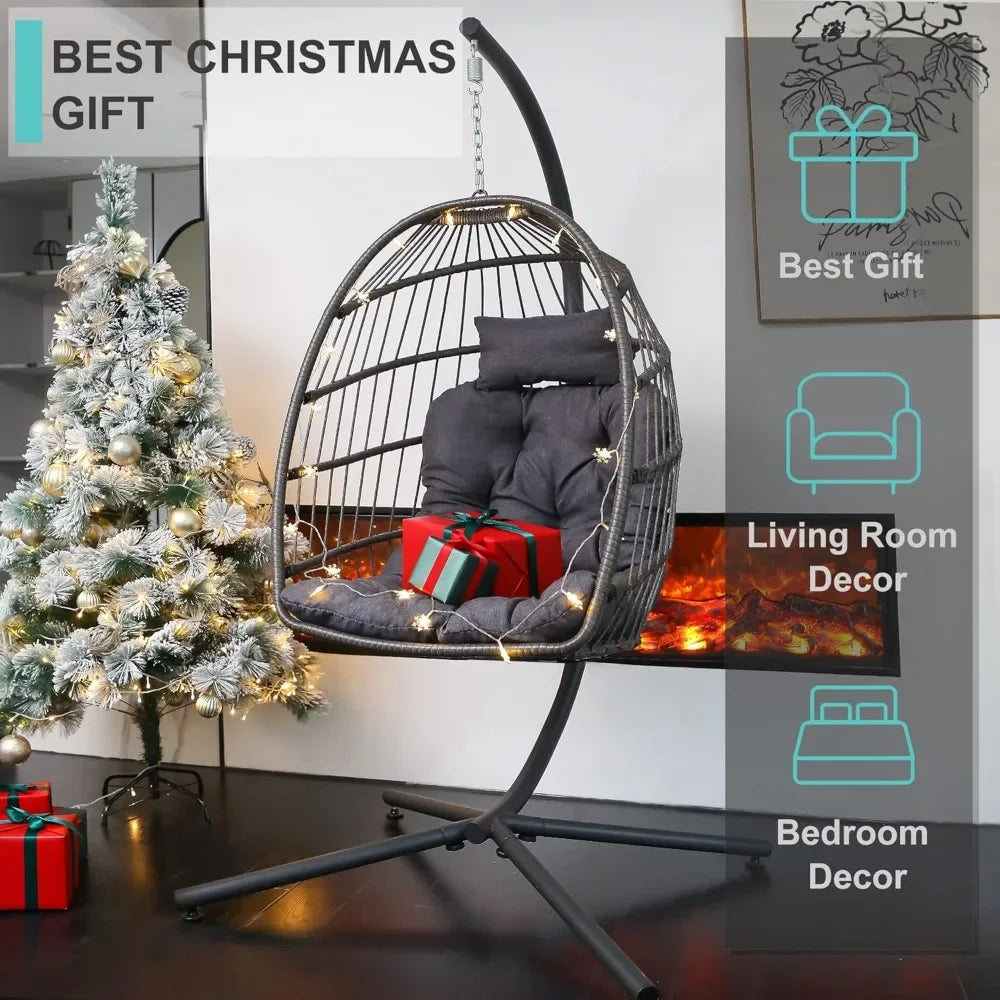 KAY Egg Chair Outdoor Indoor with Stand