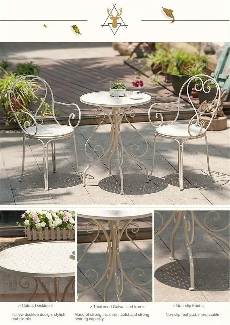 European Iron Outdoor Set