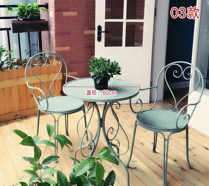 European Iron Outdoor Set