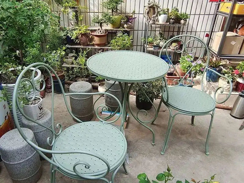 European Iron Outdoor Set