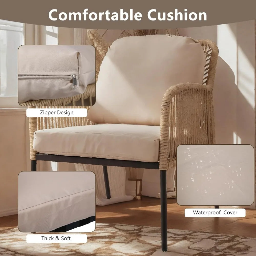 OVIEDO 4 Pieces Patio Furniture SeT