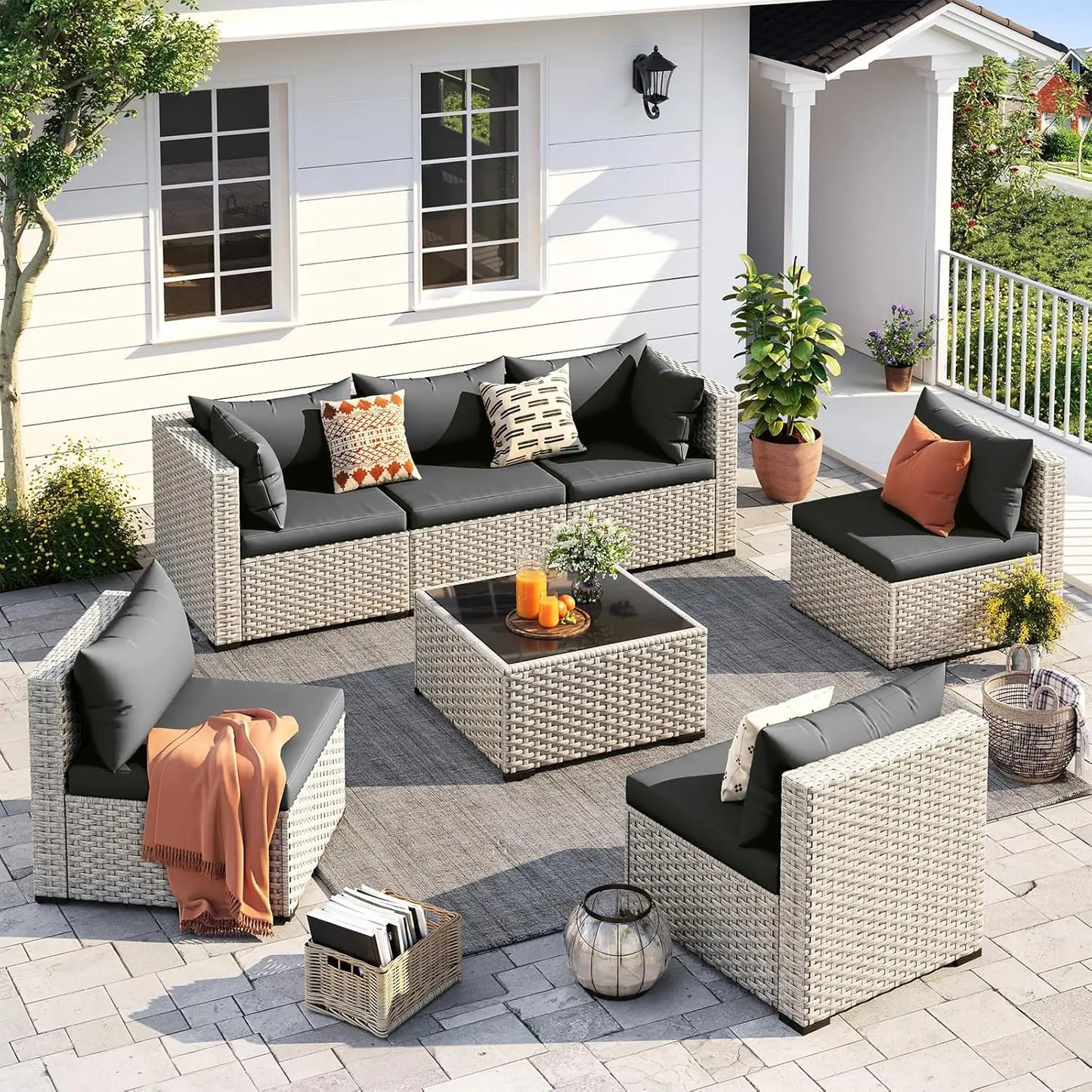 KAYLI Outdoor 7-Piece Furniture Set