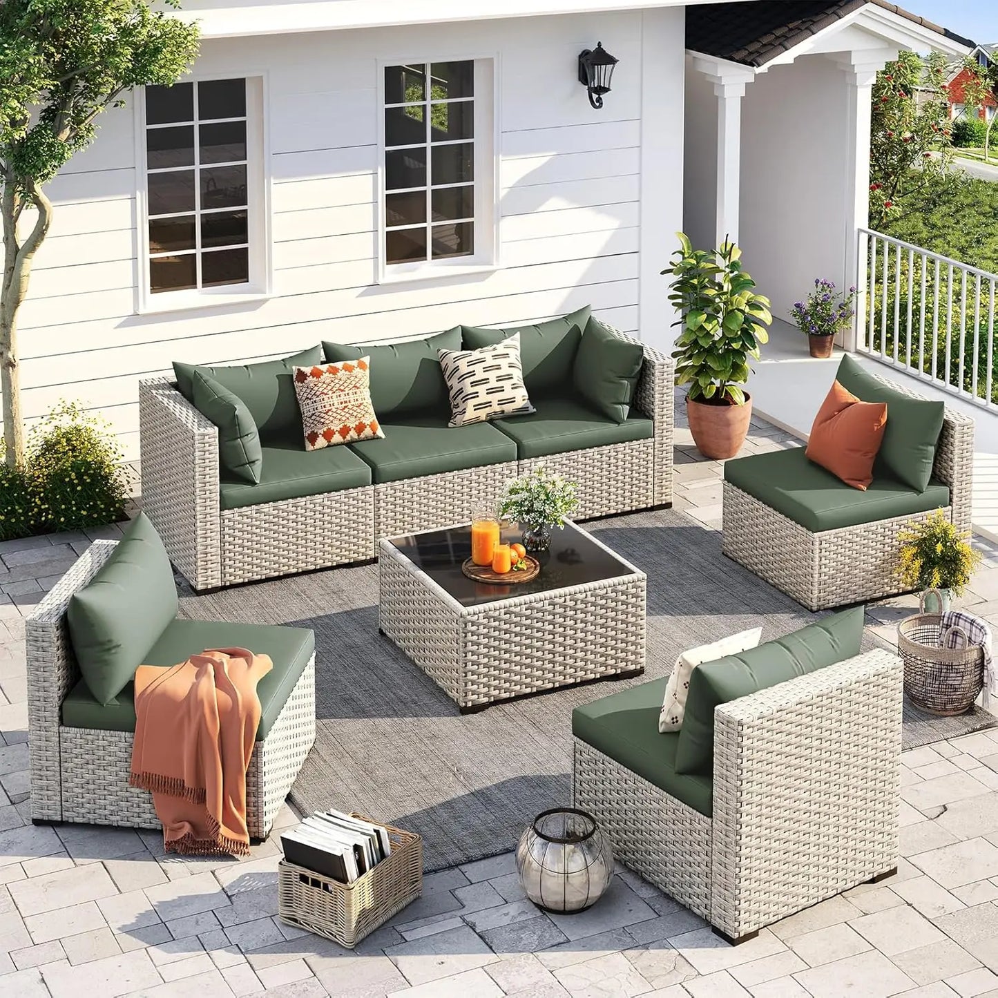 KAYLI Outdoor 7-Piece Furniture Set