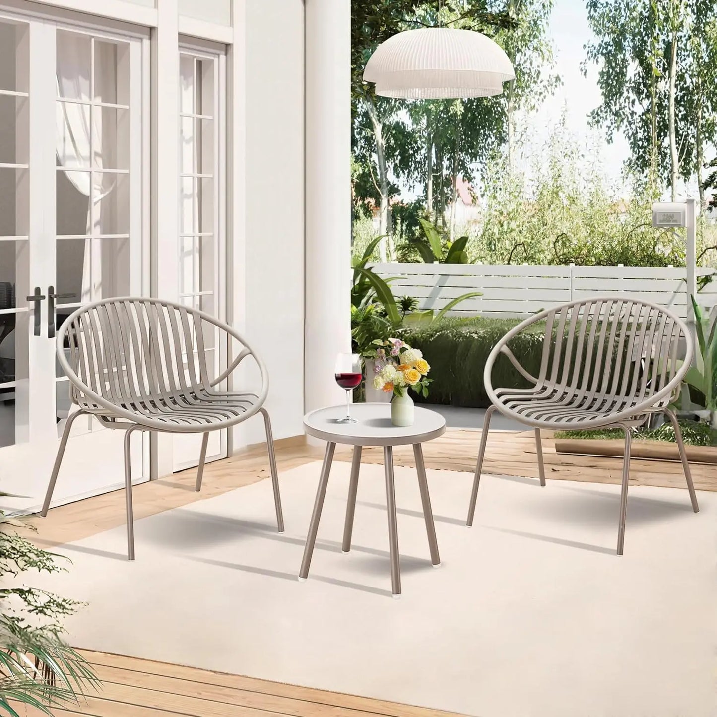 ANGELO 3 Pieces Patio Furniture Set