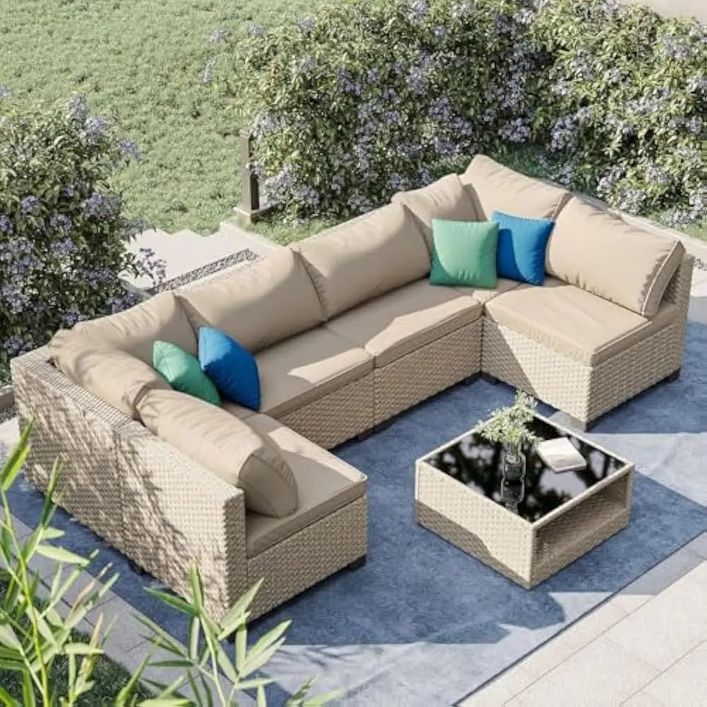 GORDON Outdoor Furniture Set 7-Piece