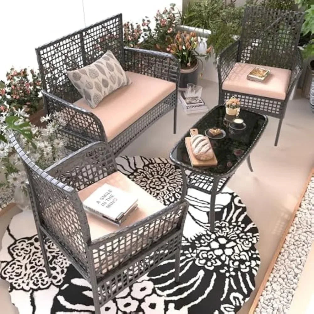 SAGA 4 Pieces Outdoor Furniture Set