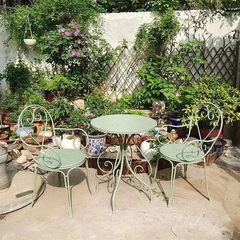 European Iron Outdoor Set