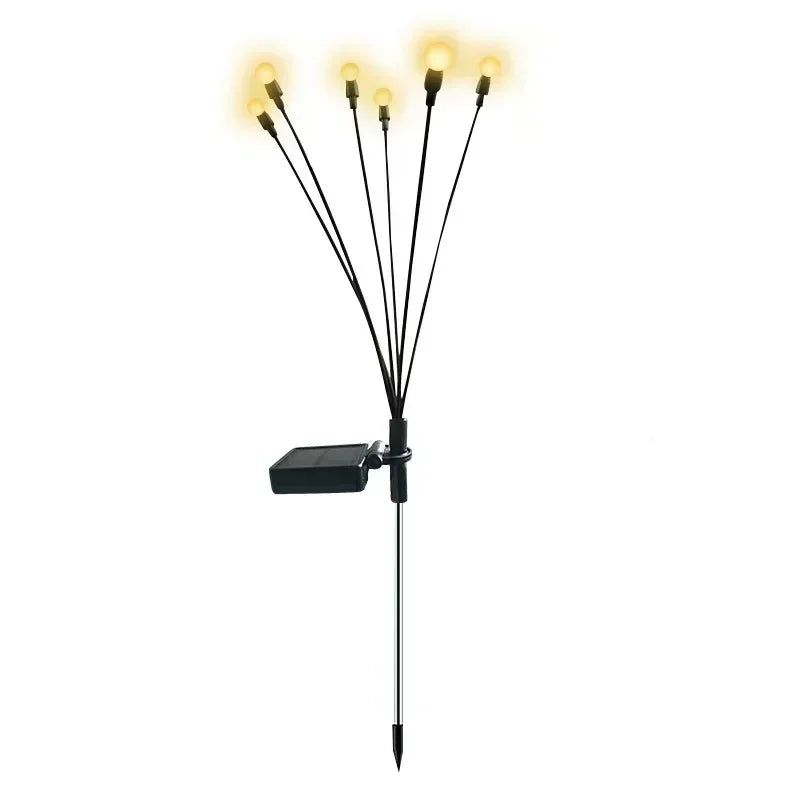 6/8/10 LED Solar Jellyfish Lights Mushroom Lights Outdoor Yard Solar Lawn Landscape Lights Garden Decoration Lamp 1~4pcs