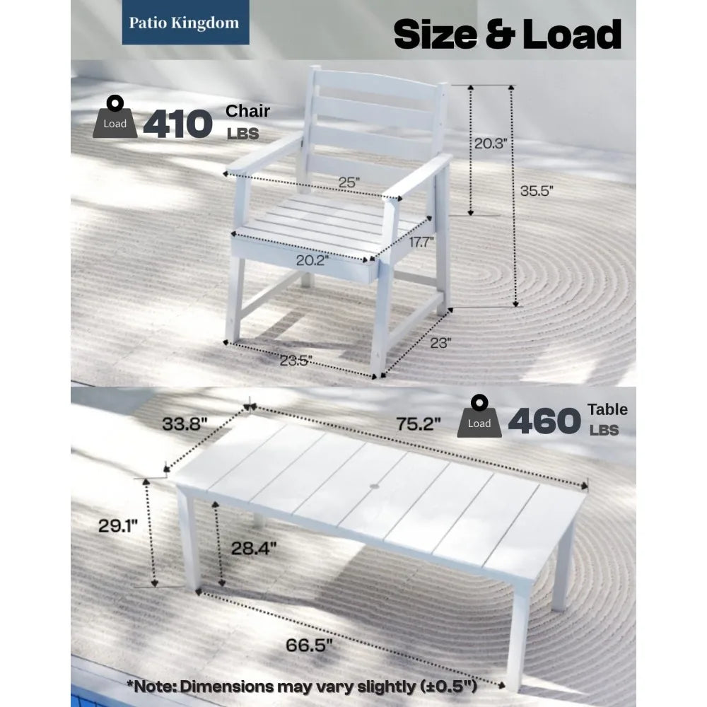 AKAI 6-Person Outdoor Dining Set