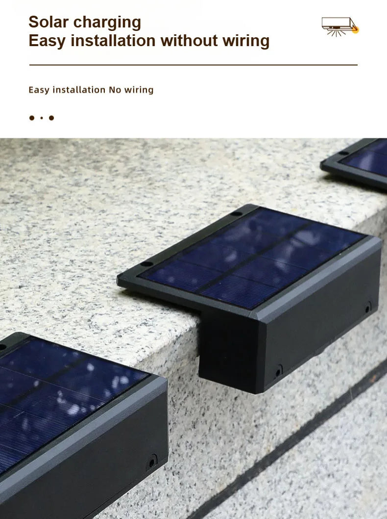 Ultra Bright Solar LED Lights Outdoor Waterproof Garden Decorative Wall Lamp Solar Light Controlled Induction Lighting