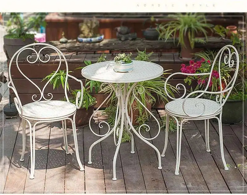 European Iron Outdoor Set