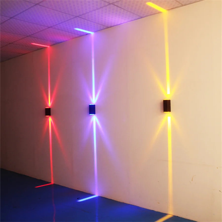 Waterproof LED Wall Lamp 20W Outdoor IP65 Up Down Wall Light Aluminum External Wall Light for Garden Balcony Pathway Fence Decor
