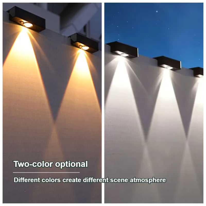 Ultra Bright Solar LED Lights Outdoor Waterproof Garden Decorative Wall Lamp Solar Light Controlled Induction Lighting