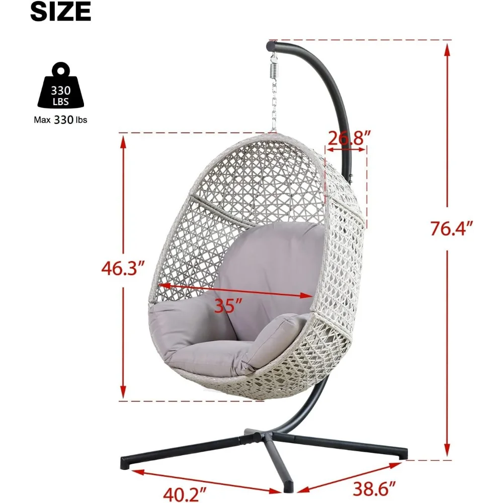 Hammock Egg Chair with Stand