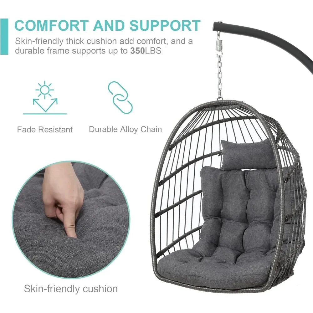 KAY Egg Chair Outdoor Indoor with Stand