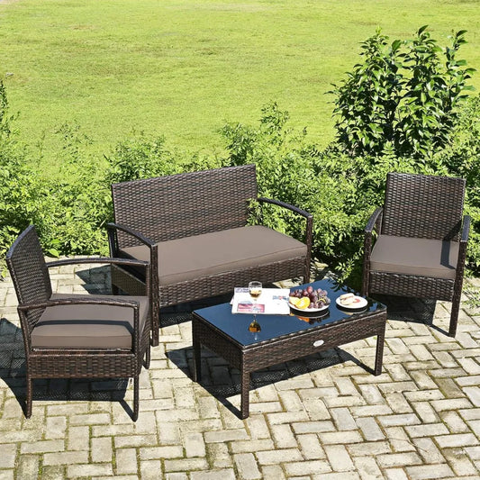 YURI Outdoor Conversation Set 4 Pieces