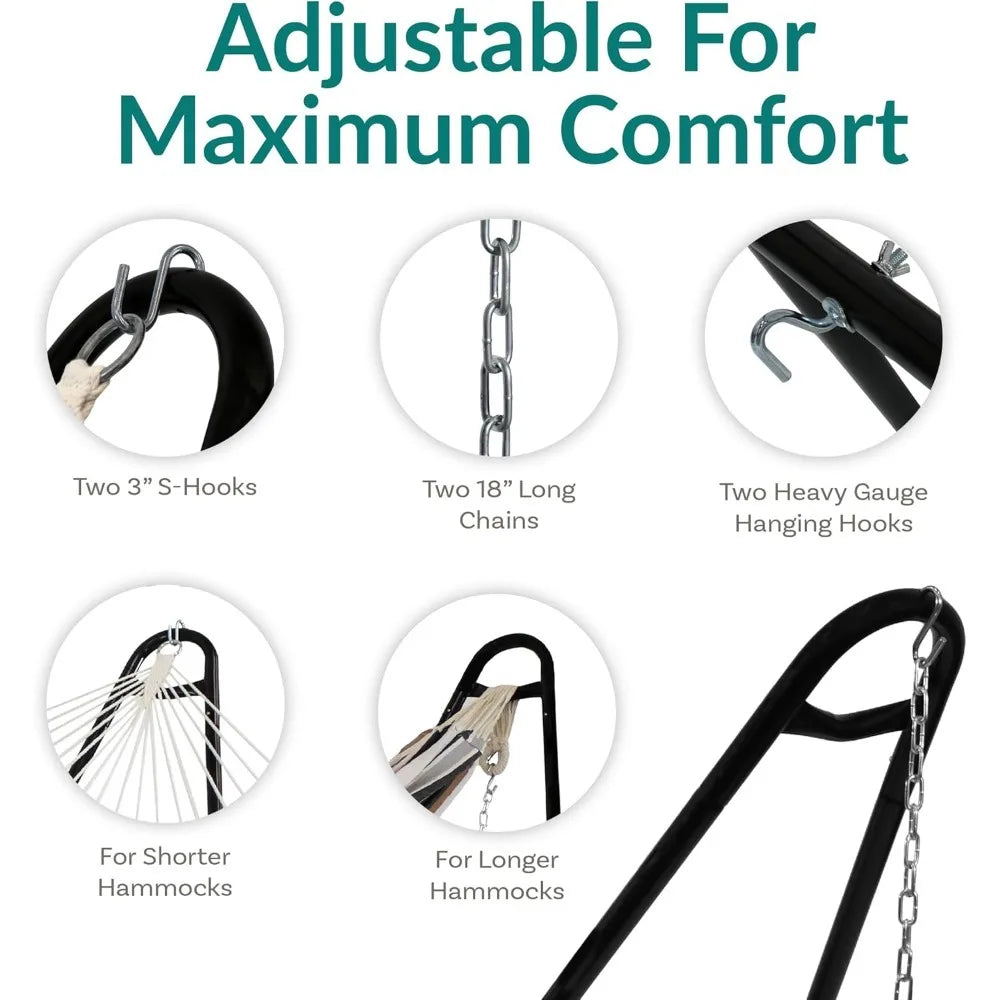 Universal Double Hammock Stand Only