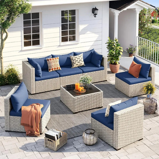 KAYLI Outdoor 7-Piece Furniture Set