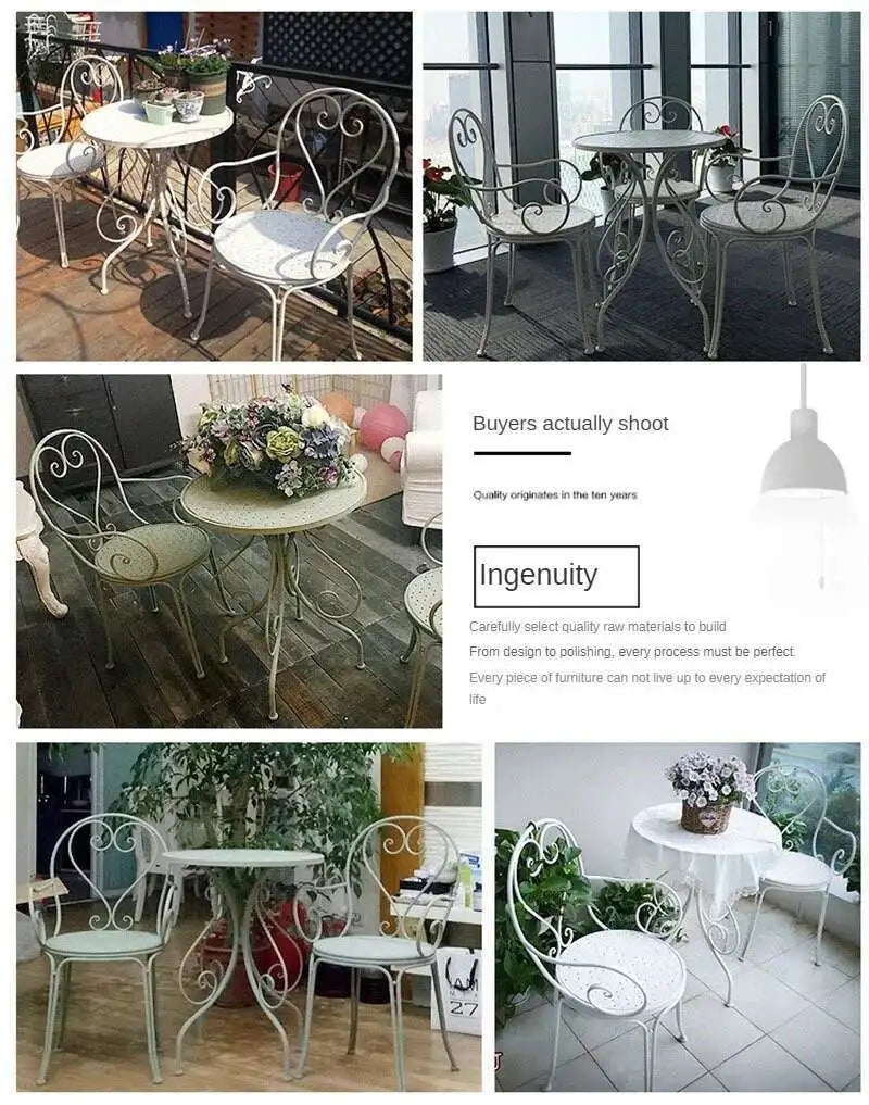 European Iron Outdoor Set