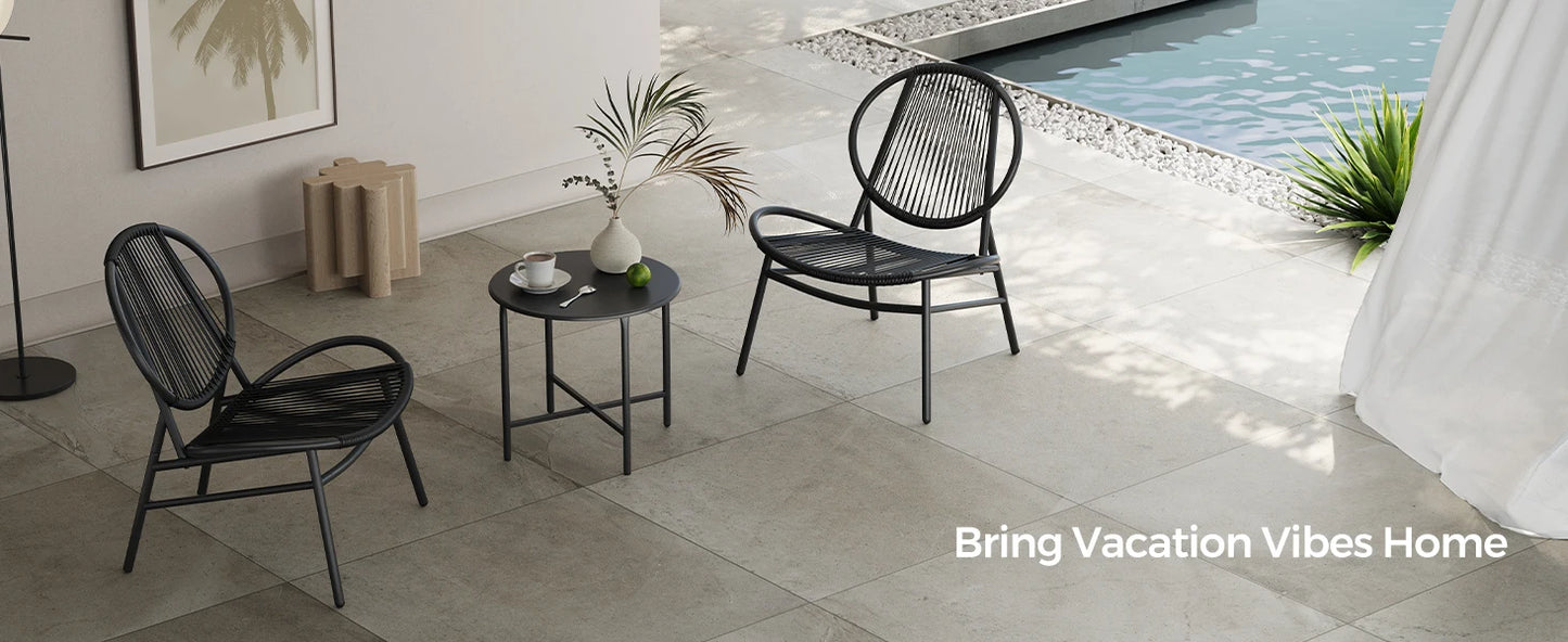 TOLEDO Patio Furniture Set 3 Pieces