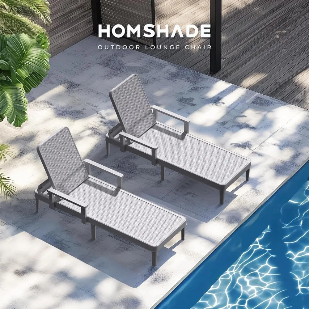 ANDY Chaise Lounge Chair Set of 2