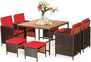 Seville 9 Piece Patio Dining Set