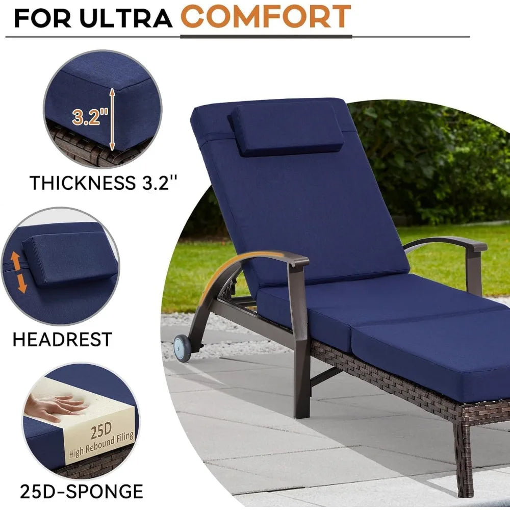 Robert Lounge Chair Outdoor Set of 2