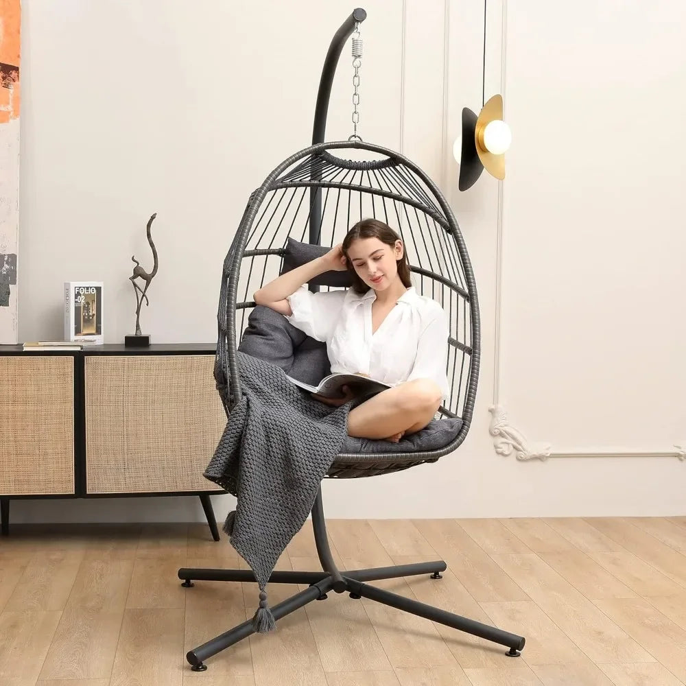 KAY Egg Chair Outdoor Indoor with Stand