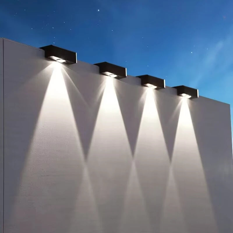 Ultra Bright Solar LED Lights Outdoor Waterproof Garden Decorative Wall Lamp Solar Light Controlled Induction Lighting