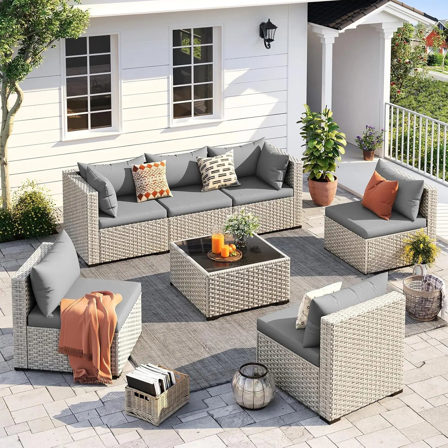 KAYLI Outdoor 7-Piece Furniture Set