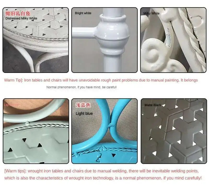 European Iron Outdoor Set