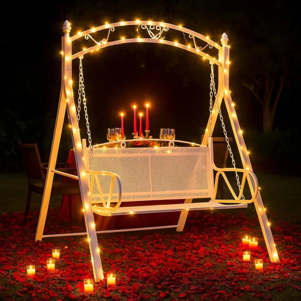 ANNA Metal Patio Swing