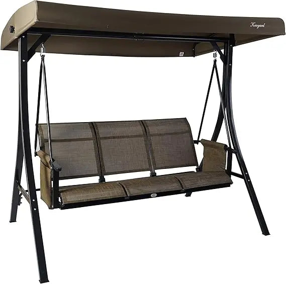 Brenda 3-Seat Patio Swing Chair