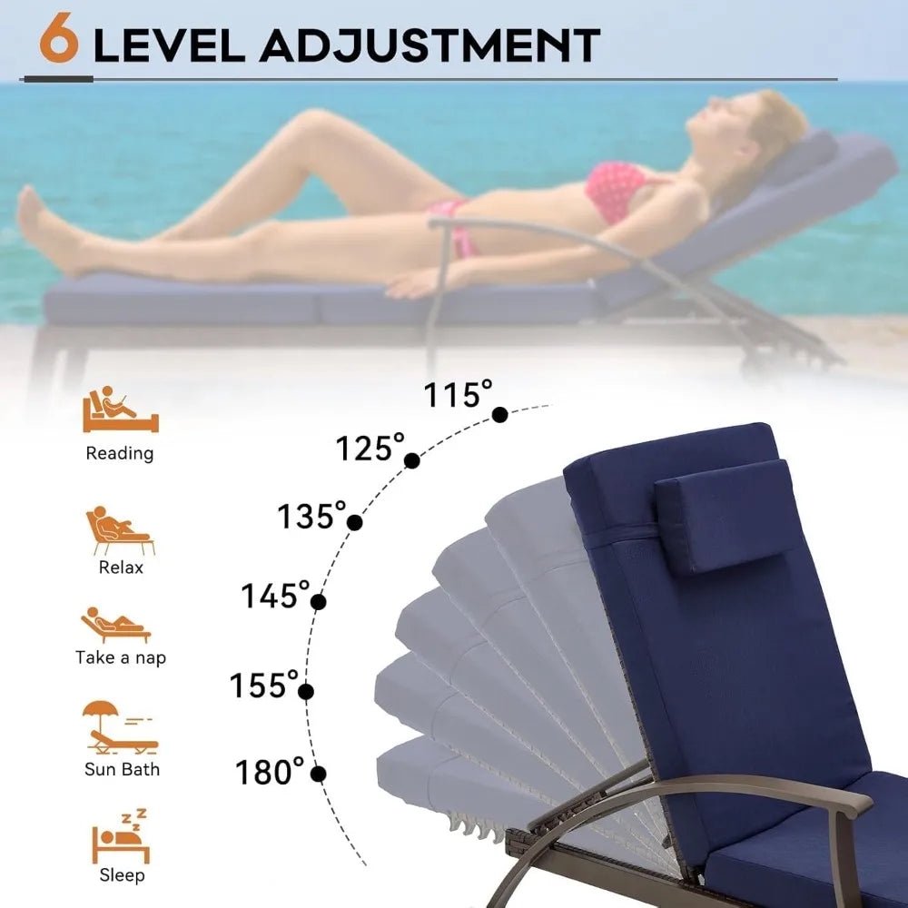 Robert Lounge Chair Outdoor Set of 2
