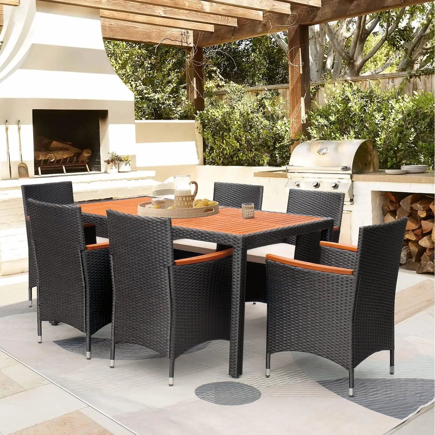 BASS 9 Piece Patio Dining Set