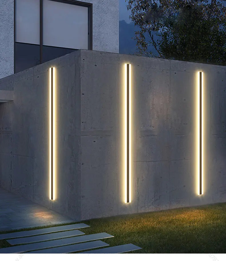 Outdoor Wall Lamp LED Waterproof Wall Lamp Modern Outdoor Wall Lamp Indoor Lighting Decorative Wall Lamp Villa Nordic Wall Lamp