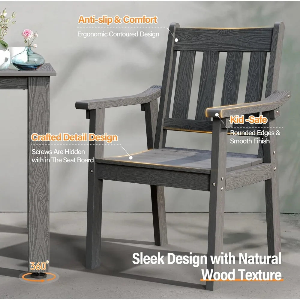 LAGOS Patio Table and Chairs Set