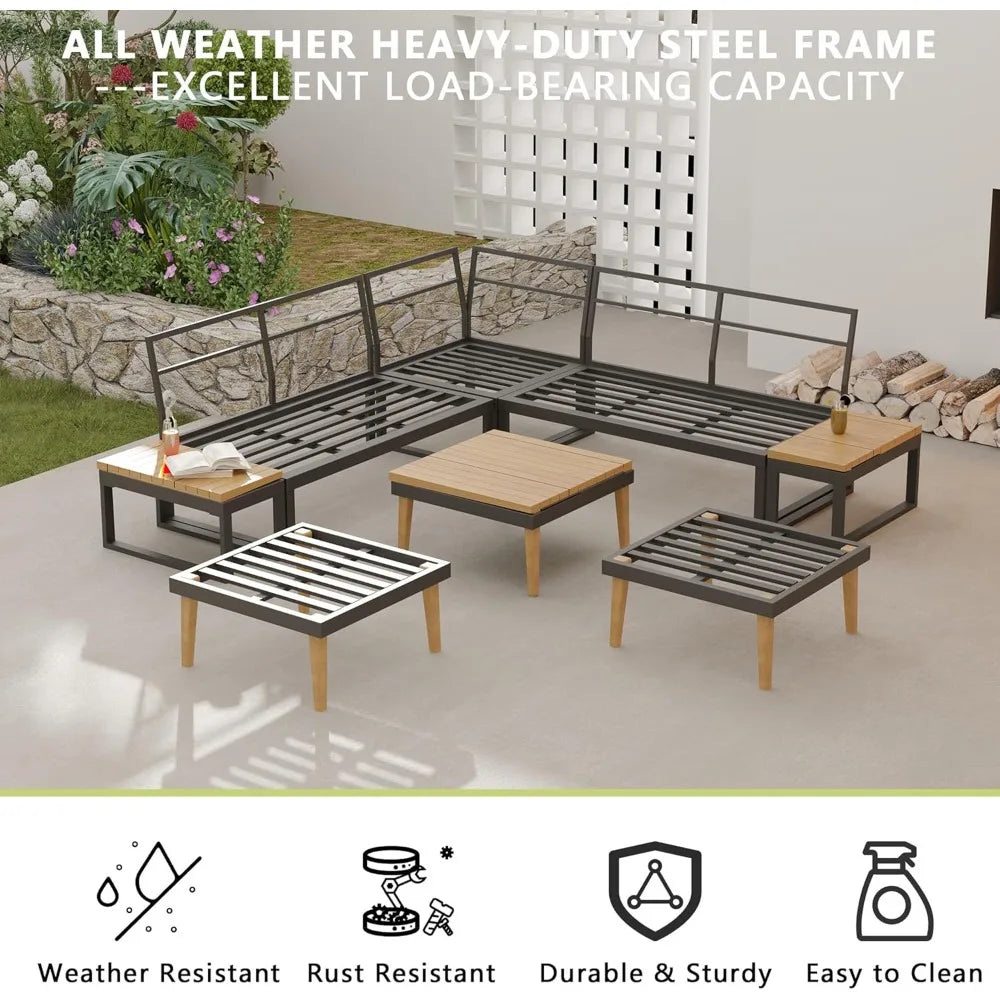 MARO 8 Pieces Patio Furniture Set