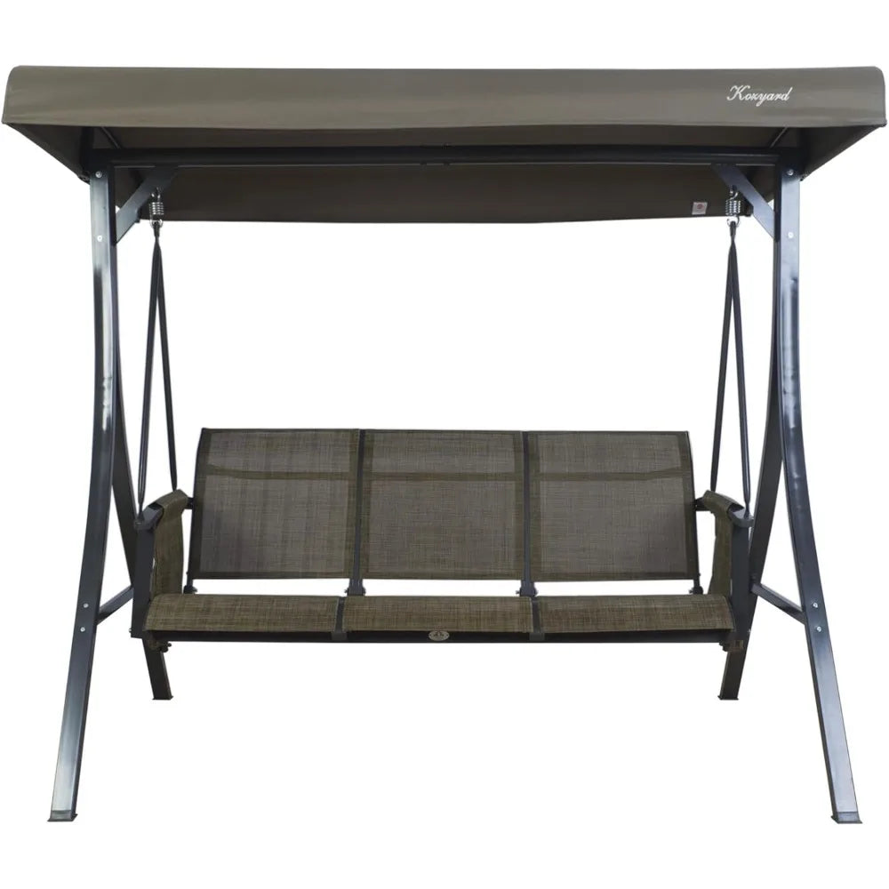 Brenda 3-Seat Patio Swing Chair
