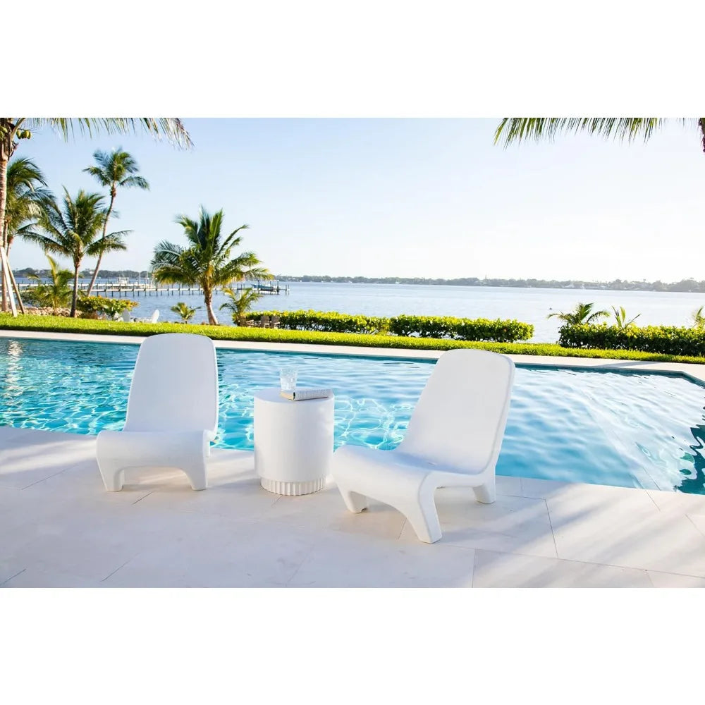 Pool Lounge Chair for Sun Shelf
