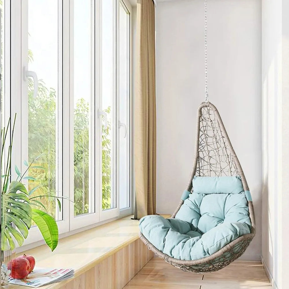 DOVE Outdoor Wicker Hanging Chair Swing