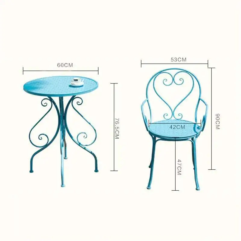 European Iron Outdoor Set